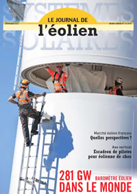 Couverture du journal de l'éolien numéro 12