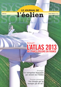 Couverture du journal de l'éolien numéro 13