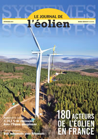 Couverture du journal de l'éolien numéro 14