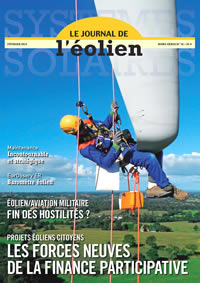 Couverture du journal de l'éolien numéro 16