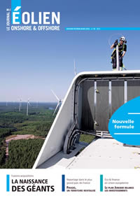 Couverture du journal de l'éolien numéro 18