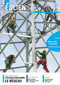 Couverture du journal de l'éolien numéro 19