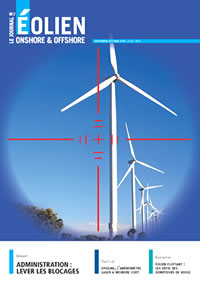 Couverture du journal de l'éolien numéro 21